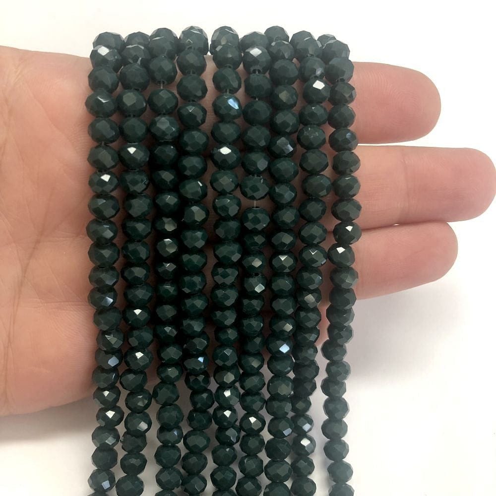 Chinese Crystal 6mm - 22 - Emerald Green