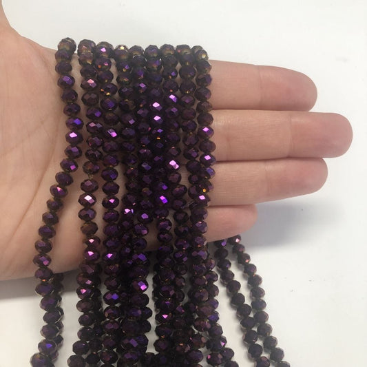 Çin Kristali 6mm - 48 - Janjan Mor