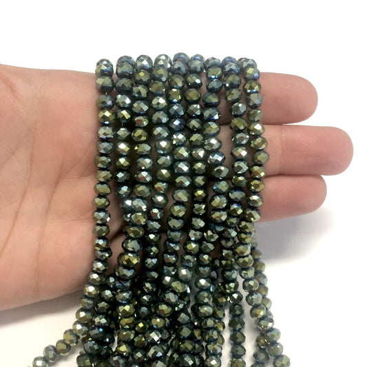 Çin Kristali 6mm - 51 - Janjan Turkuaz