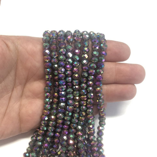 Çin Kristali 6mm - 52 - Janjan Ebruli