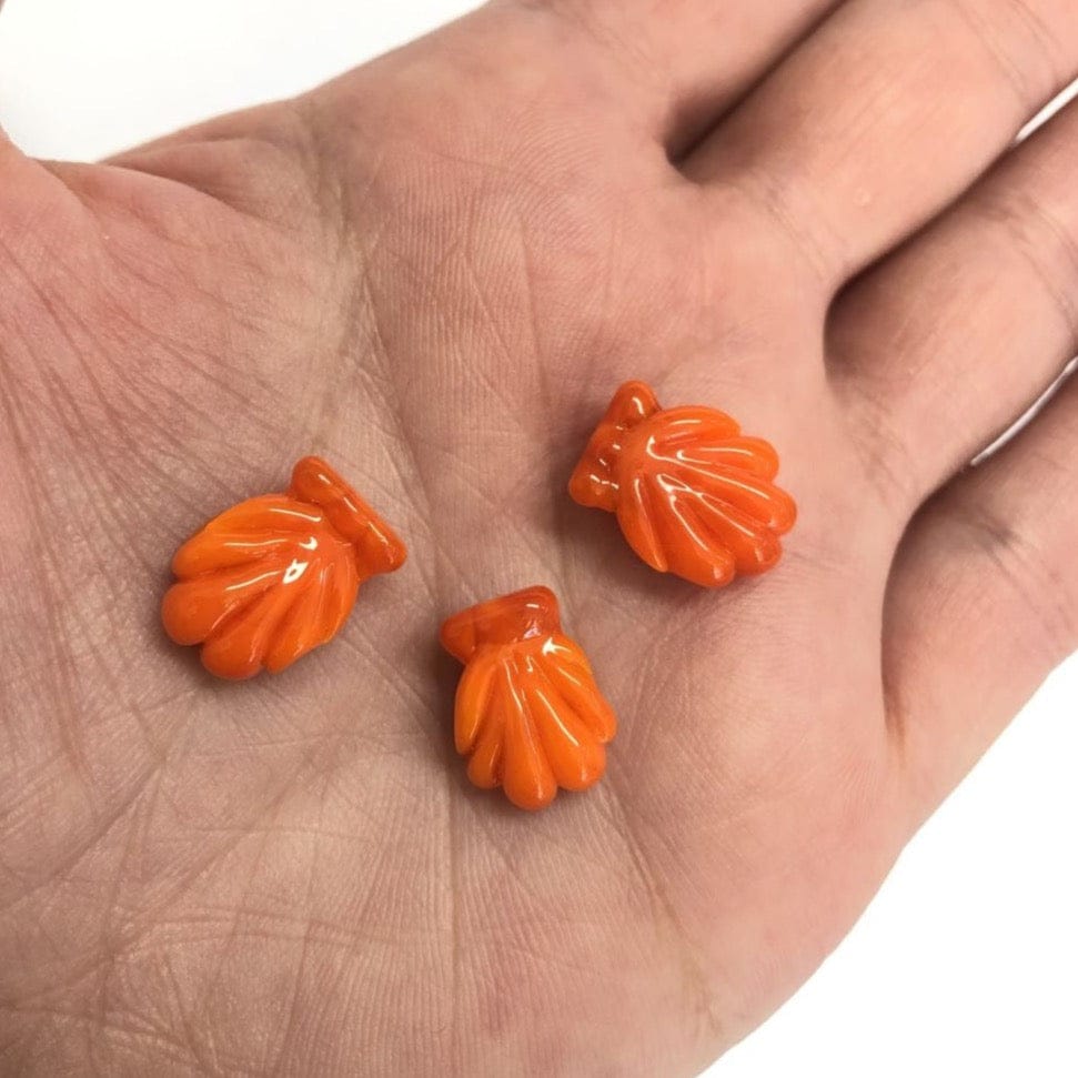 Murano Cam İstiridye Turuncu