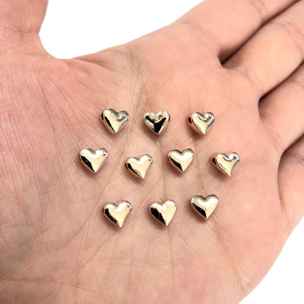 Rose Gold Heart 7mm Intermediate Device