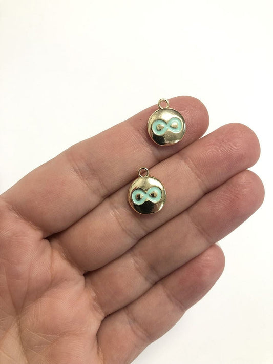 Pirinç Altın Kaplama Mineli Sonsuzluk Sallantı Aparatı - Mint