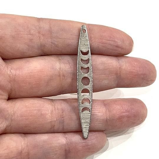 Rodyum Kaplama Kolye Ucu Ay Dönümü Model - 5