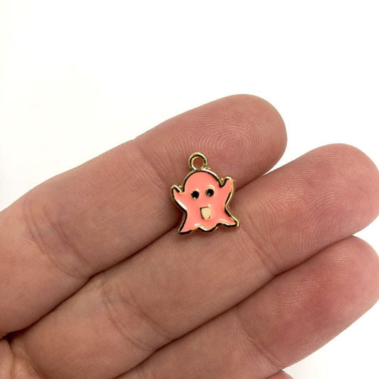 Altın Kaplama Mineli Hayalet Sallantı Aparatı - Somon