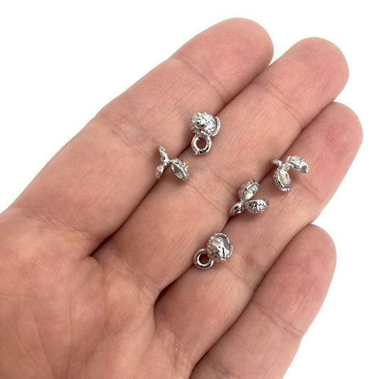 Rodyum Kaplama Büyük Boy Düğüm Kapama