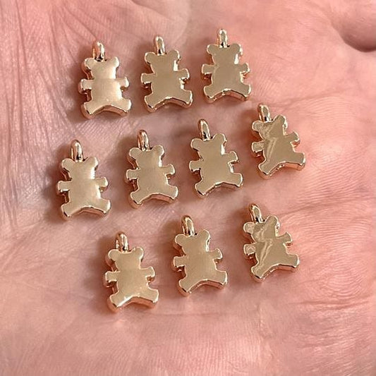 Rose Gold Kaplama Ayıcık Sallantı Aparatı