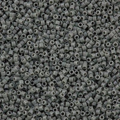 Miyuki Beads, Miyuki Delica 11/0 DB0731 Opaque Gray