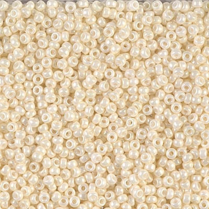Miyuki Boncuk, MiyukiRoundBeads15/0-0594 Opaque Tan Luster