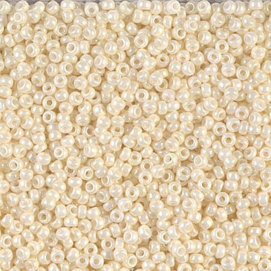 Miyuki Boncuk, MiyukiRoundBeads15/0-0594 Opaque Tan Luster