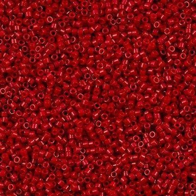 Miyuki Beads, Miyuki Delica 11/0 DB1140 Undurchsichtiges Kirschrot