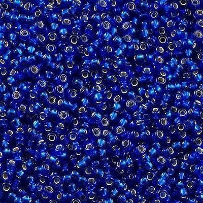 Miyuki Boncuk, MiyukiRoundBeads15/0-0020 - Cobalt Silver Lined