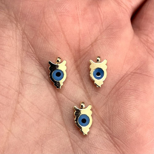 Altın Kaplama Baykuş Nazar Sallantı Aparatı