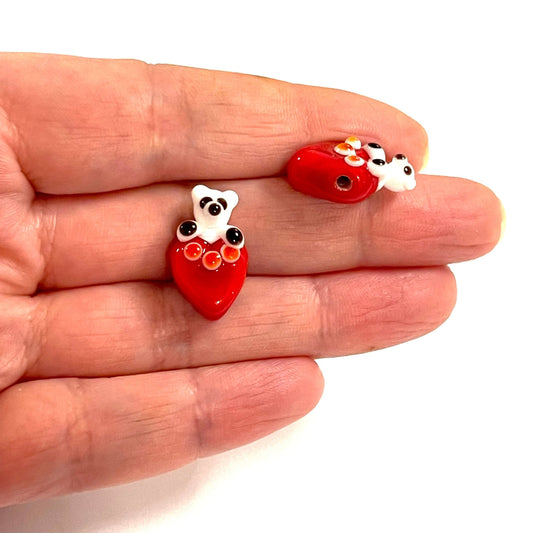 Murano Cam Sevgililer Günü Objesi