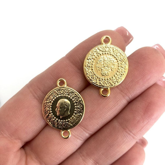 Double Handle Small Gold Bracelet Apparatus