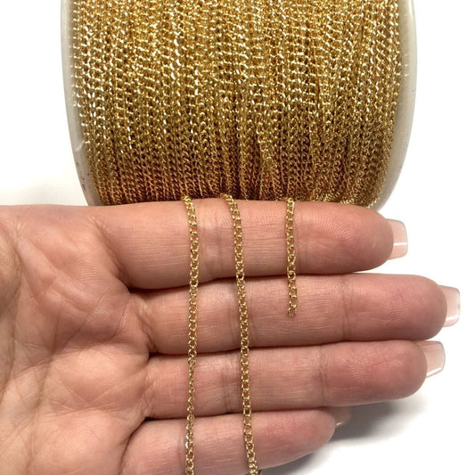 Altın Kaplama 0,60 Gurmet Zincir