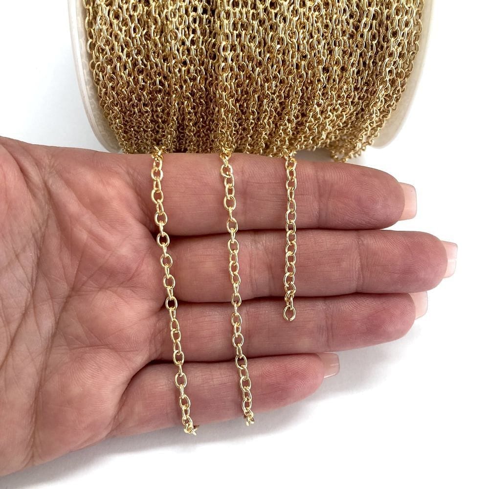 Altın Kaplama 0,80 Forse Zincir