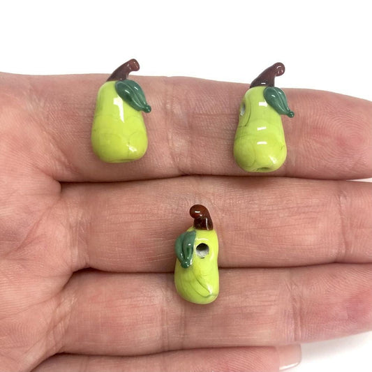 Murano Cam Yeşil Armut