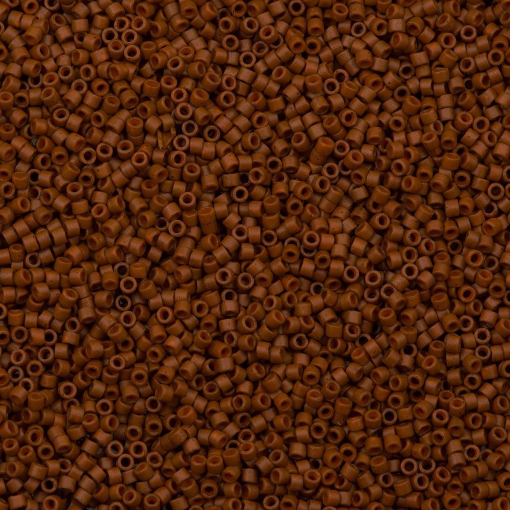 Miyuki Beads, Miyuki Delica 11/0 DB0794 Opaque Sieana Matted Dyed