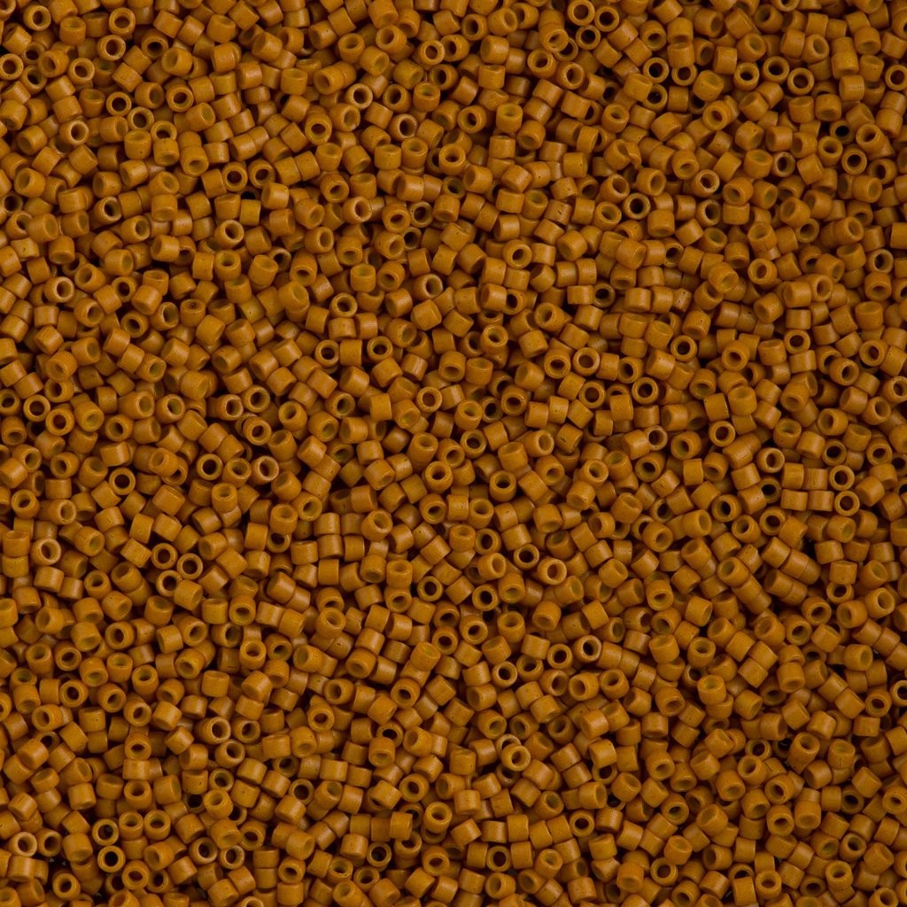 Miyuki Boncuk, Miyuki Delica 11/0 DB0653 Dyed Opaque Pumpkin