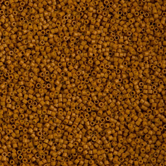 Miyuki Boncuk, Miyuki Delica 11/0 DB0653 Dyed Opaque Pumpkin