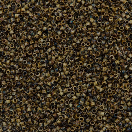 Miyuki Boncuk, Miyuki Delica 11/0 DB2267 Picasso Opaque Brown