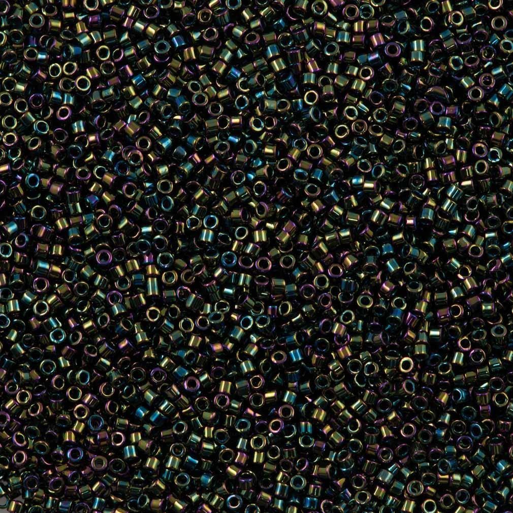 Miyuki Boncuk-Miyuki Delica 11/0 DB0003 Metallic Forest Green Iris