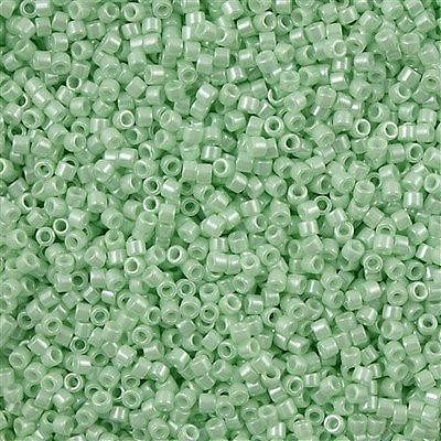 Miyuki Beads, Miyuki Delica 11/0 DB1536 Light Mint Ceylon