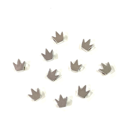 Rodyum Kaplama Mini Kral Tacı Ara Aparat