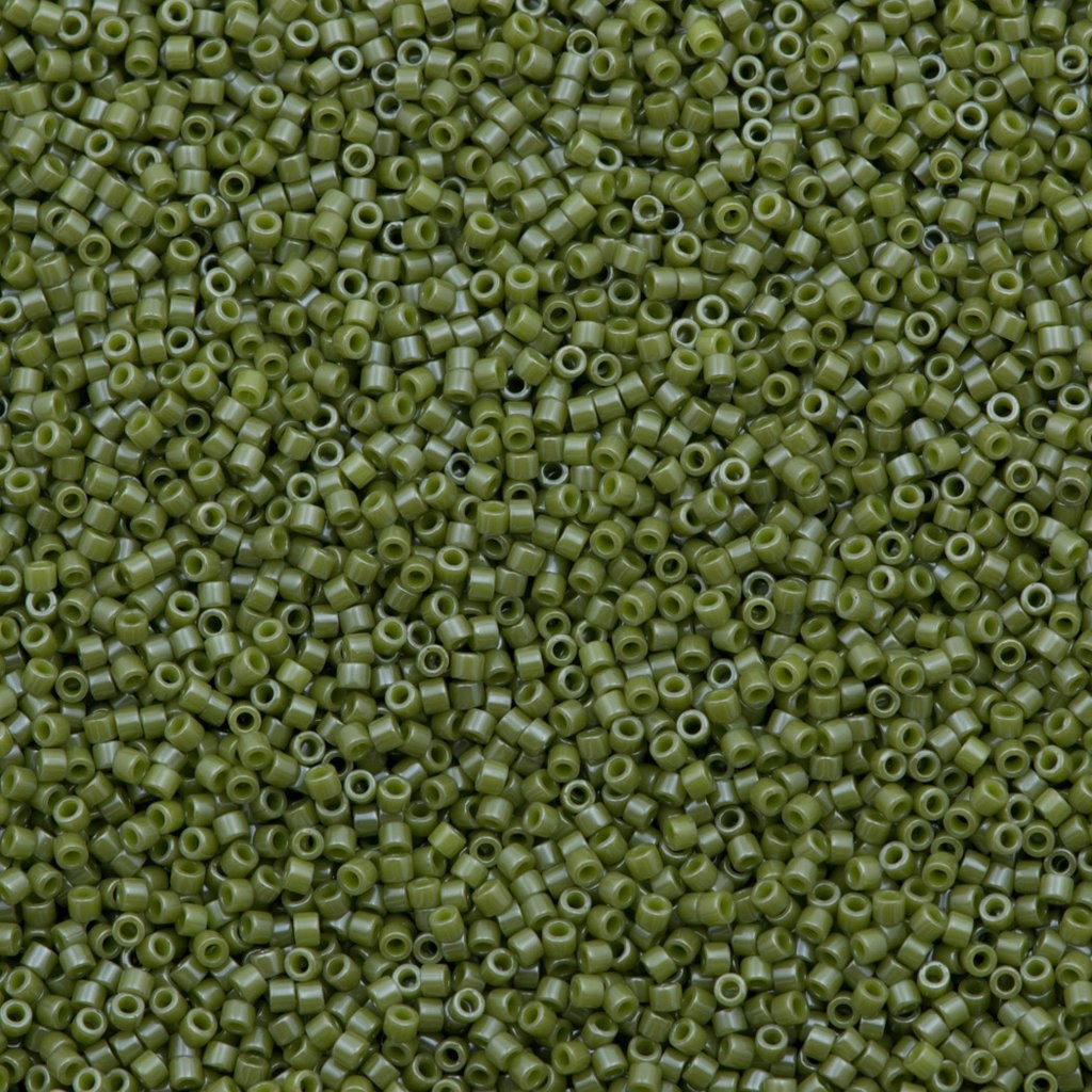 Miyuki Beads, Miyuki Delica 11/0 DB0263 Opaque Cactus Luster