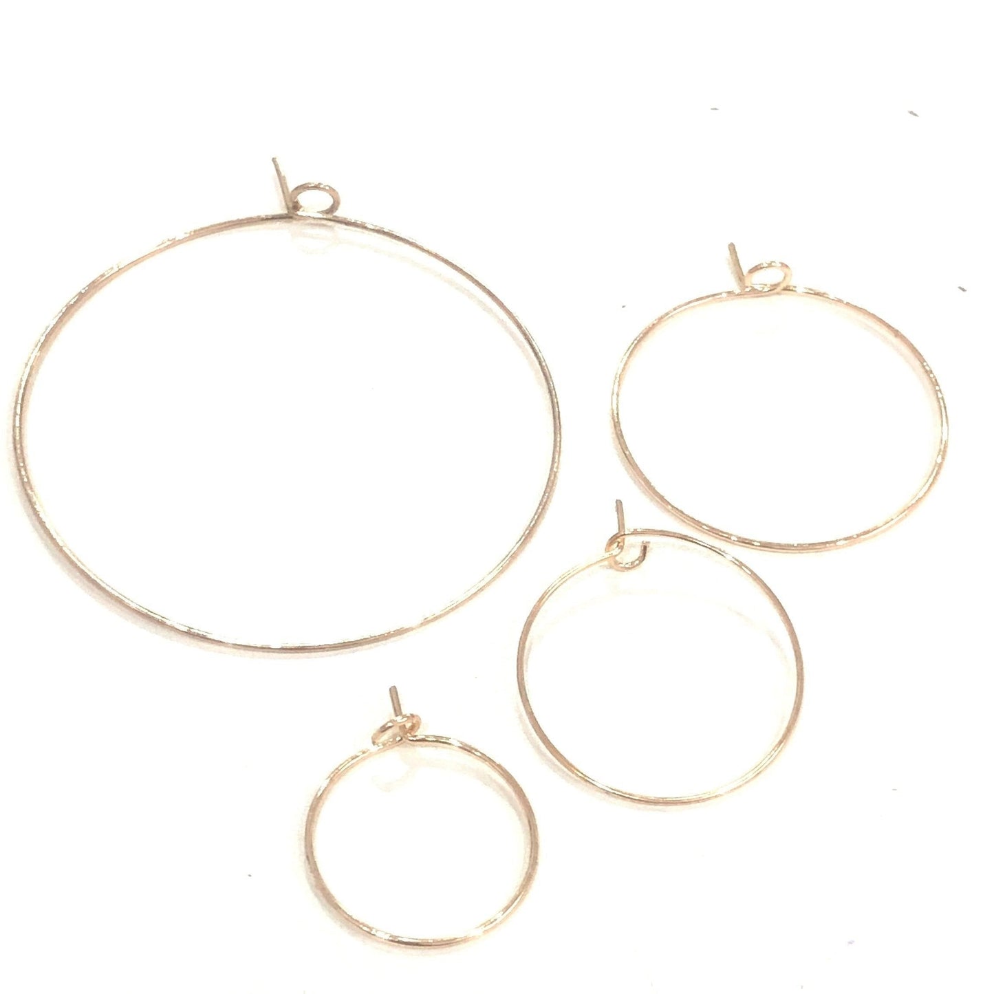 Altın Kaplama Halka Küpe Aparatı 30mm