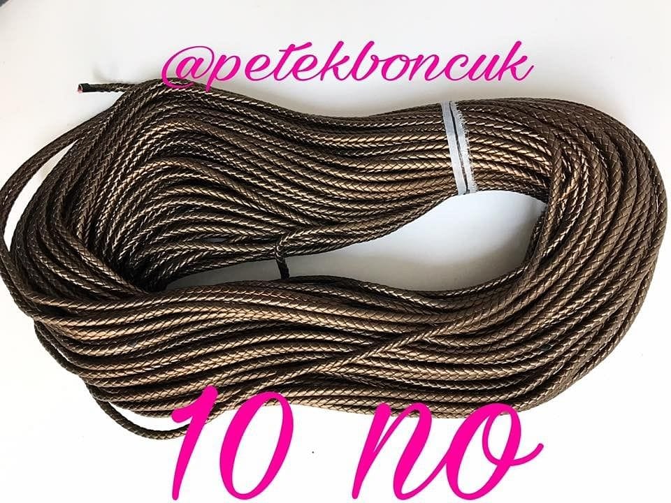 Yuvarlak Suni Örgü Deri-7mm-10