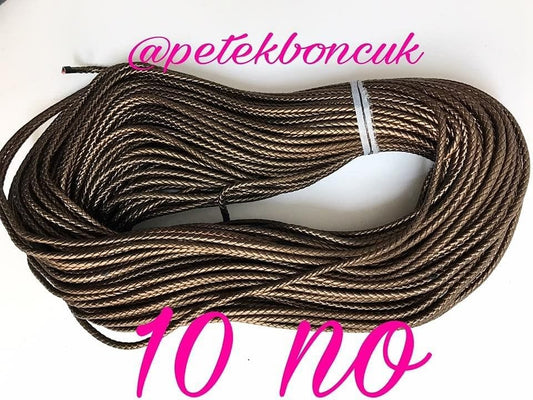 Yuvarlak Suni Örgü Deri-7mm-10