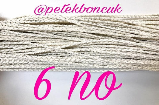 Yuvarlak Suni Örgü Deri-2.5mm-6