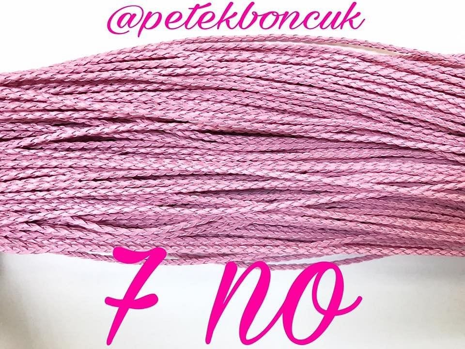 Round Artificial Knitted Leather-2.5mm-7