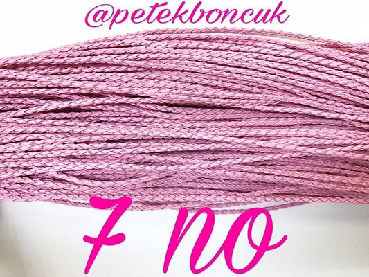 Yuvarlak Suni Örgü Deri-2.5mm-7