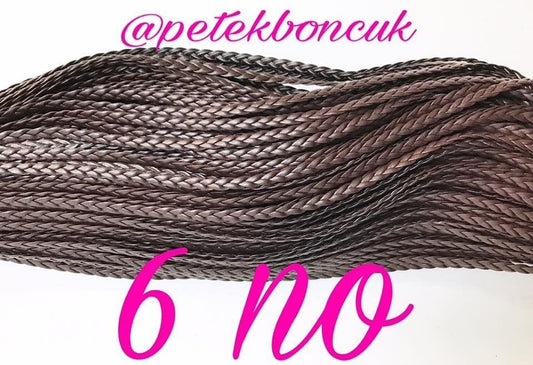 Yassı Suni Örgü Deri 5mm-6