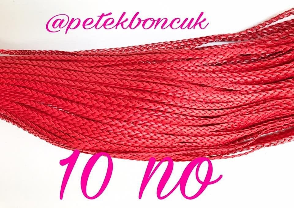 Flat Faux Knitted Leather 5mm-10