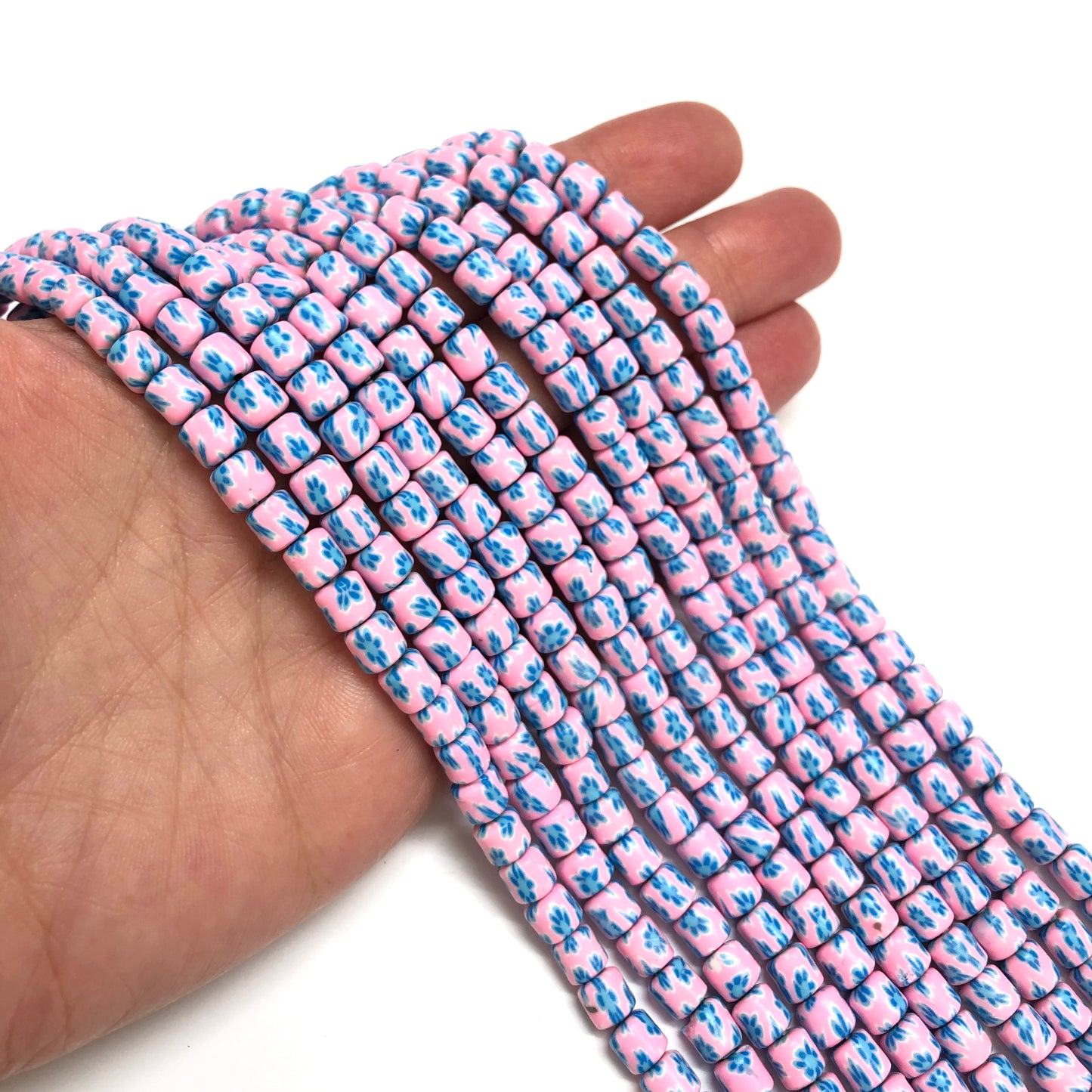 Polymer Clay Desenli Lino Boncuk - 3