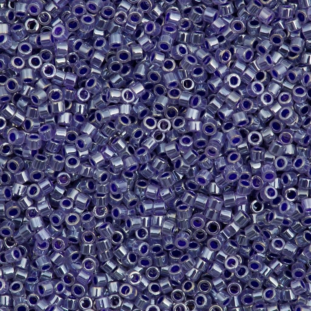 Miyuki Boncuk, Miyuki Delica 11/0 DB0250 Lined Crystal Violet