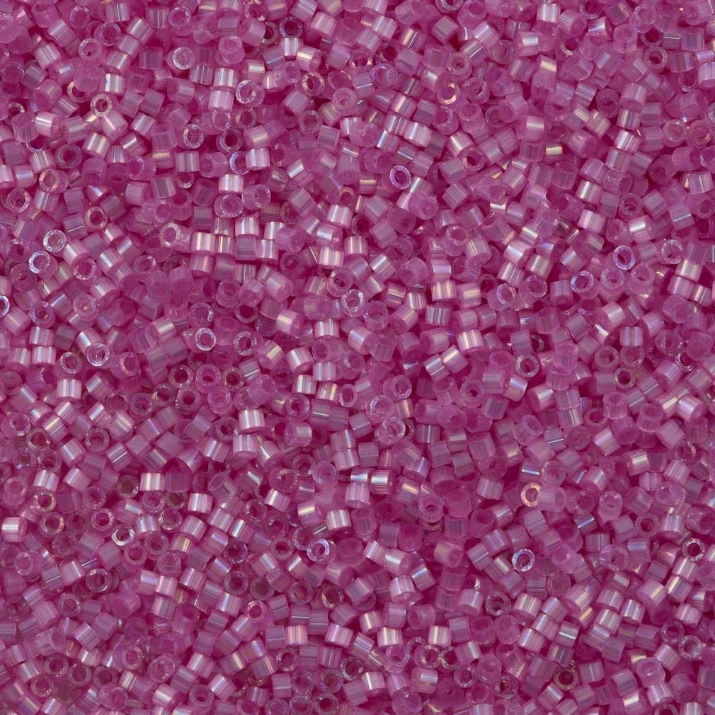 Miyuki Boncuk, Miyuki Delica 11/0 DB1866 Silk İnside Dyed light Orchid AB