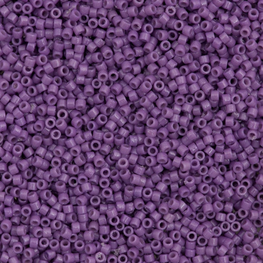 Miyuki Beads, Miyuki Delica 11/0 DB2139 Duracoat Opaque Dark Orchid