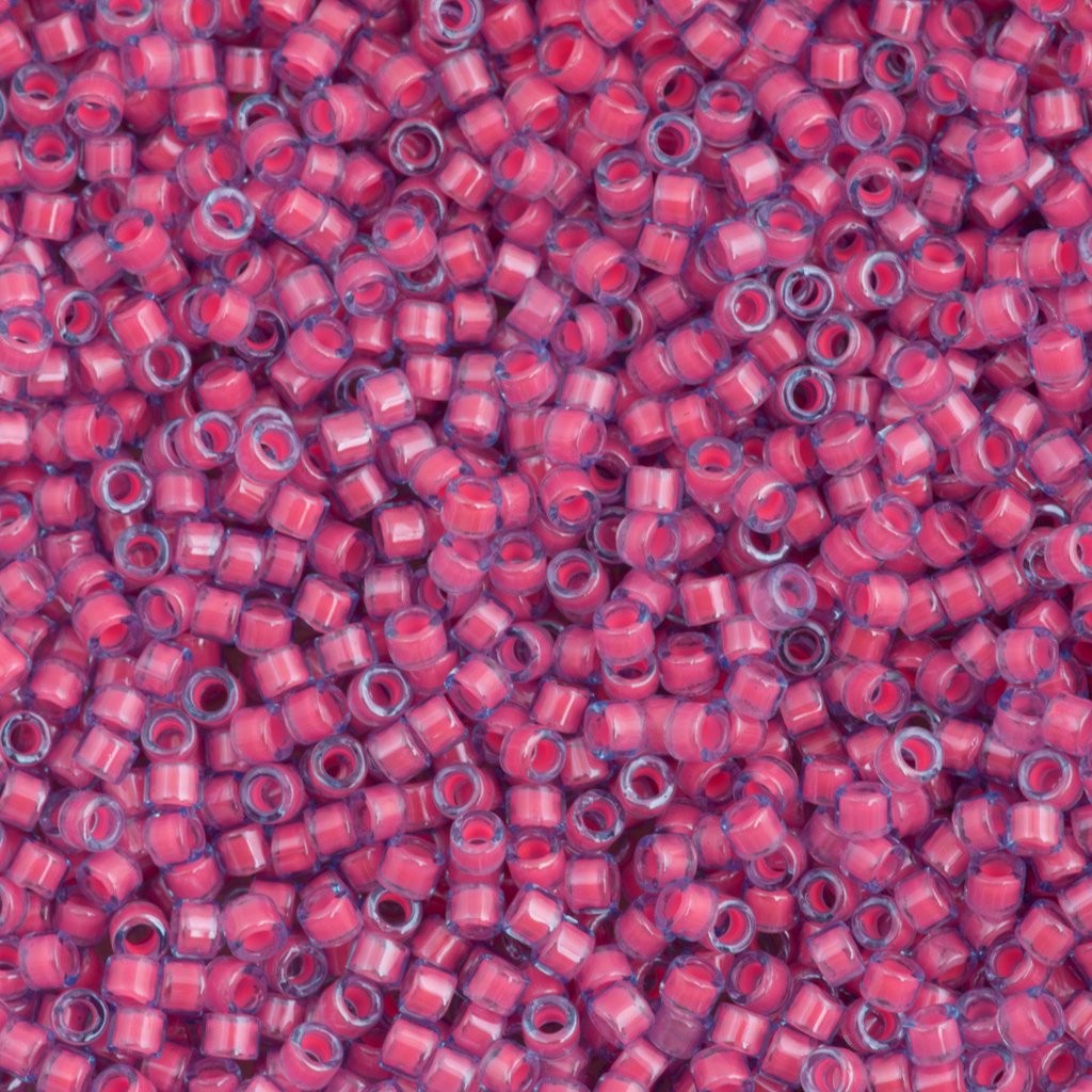 Miyuki-Perlen, Miyuki Delica 11/0 DB2048 Leuchtendes rosa Toffee
