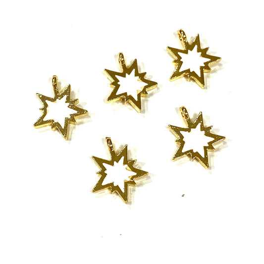 Altın Kaplama Mineli Kutup Yıldızı Sallantı Aparatı