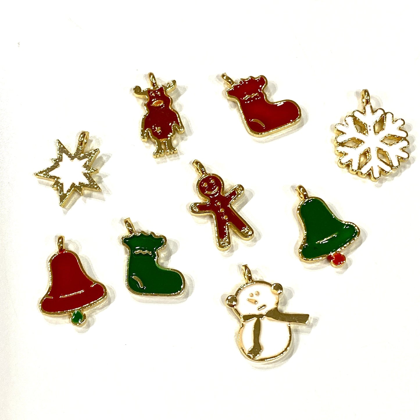 Altın Kaplama Mineli Kardan Adam Sallantı Aparatı