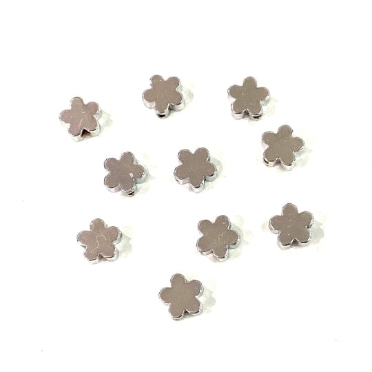 Rodyum Kaplama Çiçek Model Ara Aparat