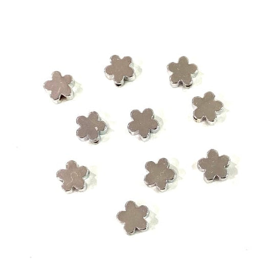 Rodyum Kaplama Çiçek Model Ara Aparat