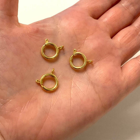 Gold Plated Zipper Lock