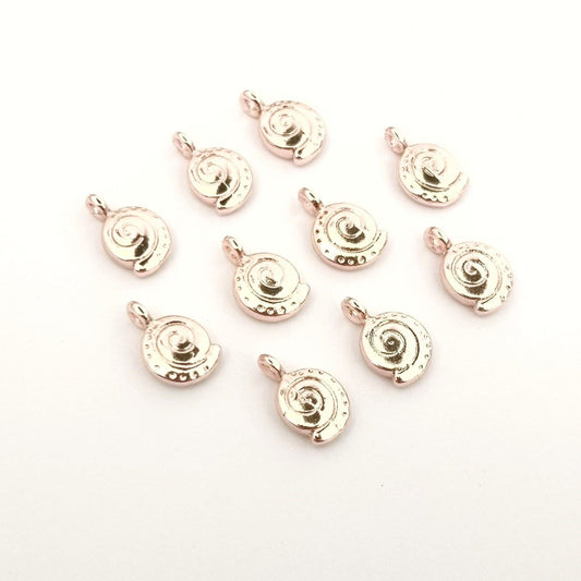 Rose Gold Plated Snail Shaking Apparatus-1