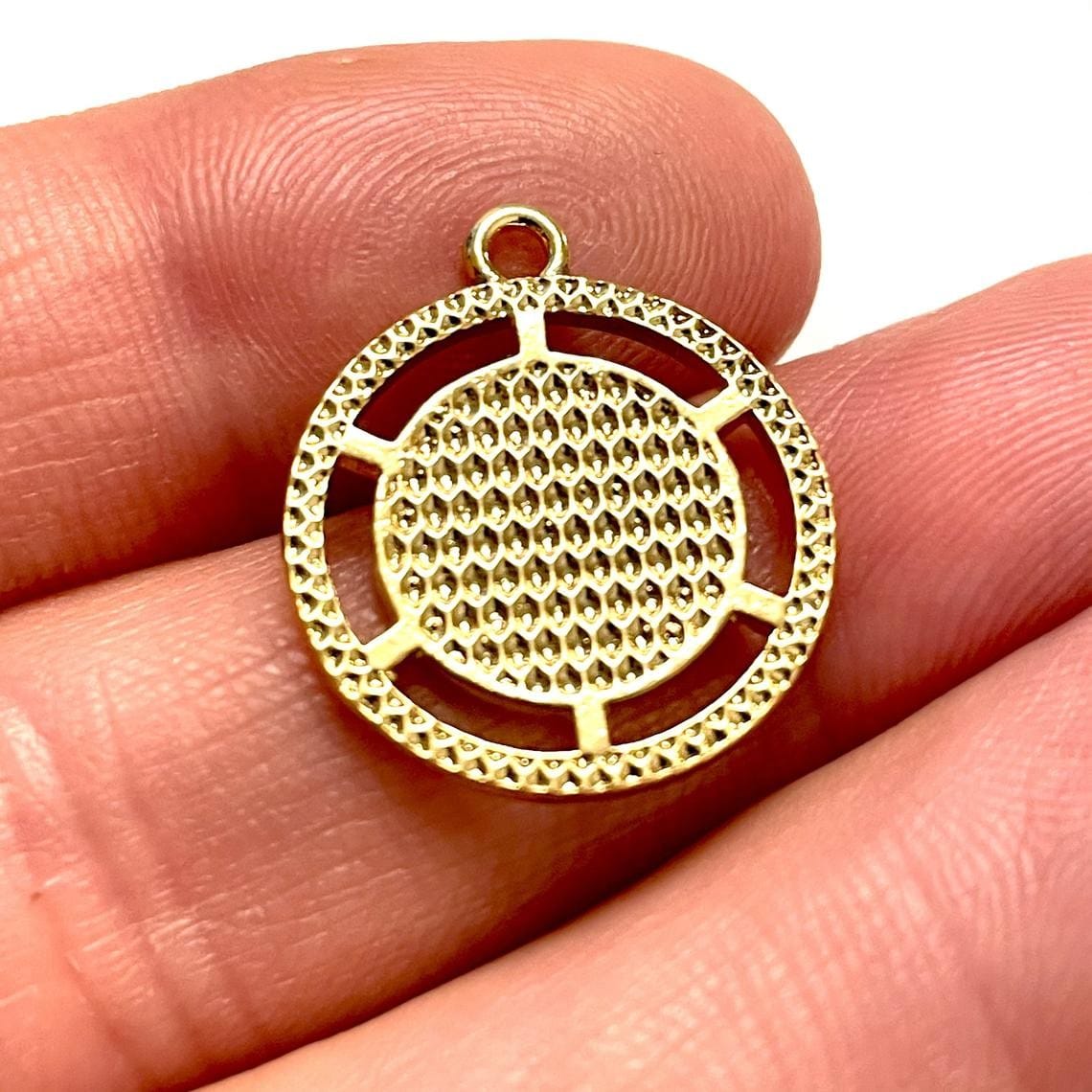 Gold Plated Snake Pendant